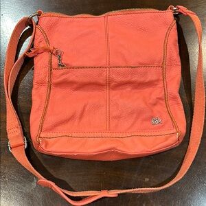The Sak Coral Crossbody Bag with Adjustable Strap and Textured Finish